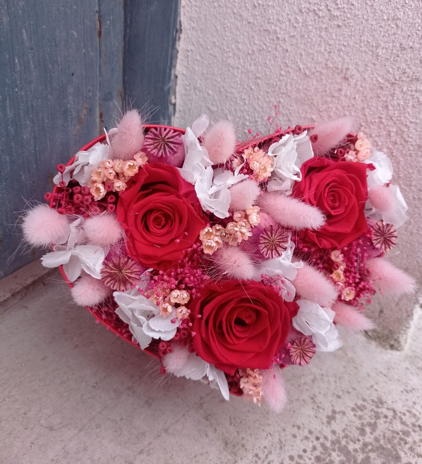 Boite en forme de coeur